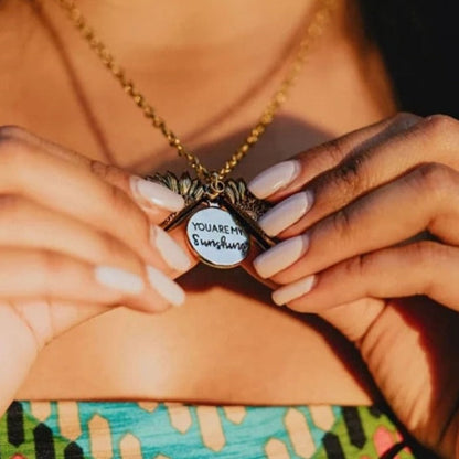 Sunflower Necklace