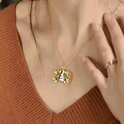 Sunflower Necklace