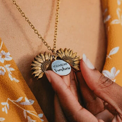 Sunflower Necklace
