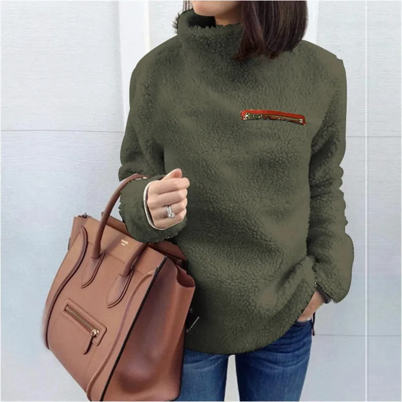 Super-soft turtleneck pullover