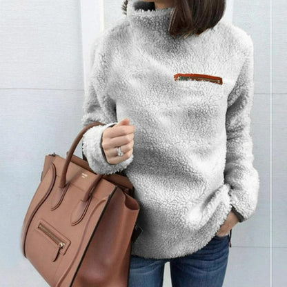 Super-soft turtleneck pullover