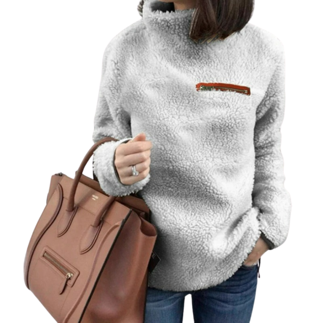 Super-soft turtleneck pullover