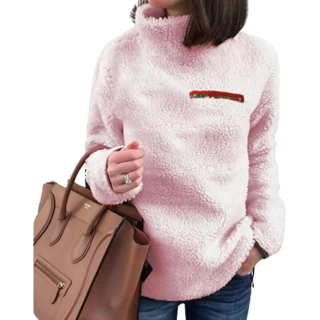 Super-soft turtleneck pullover