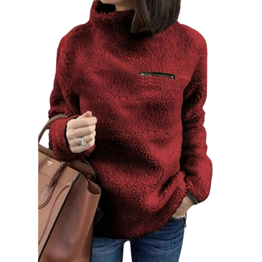 Super-soft turtleneck pullover