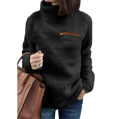 Super-soft turtleneck pullover