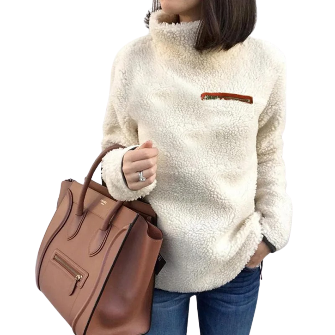 Super-soft turtleneck pullover