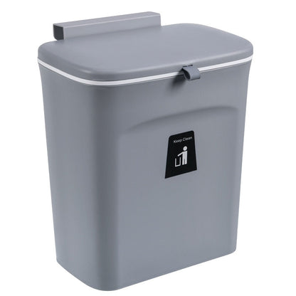 Suspended Waste Bin with Lid