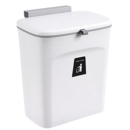 Suspended Waste Bin with Lid