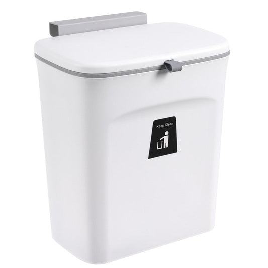 Suspended Waste Bin with Lid