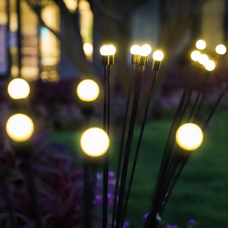Swinging Fireflies Solar Outdoor Lighting
