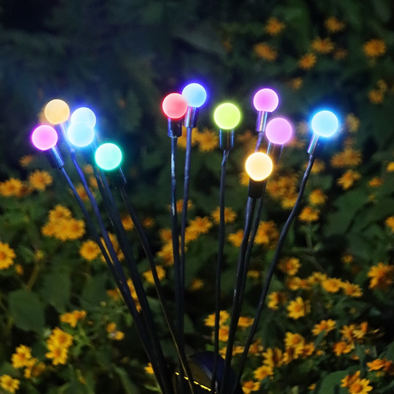 Swinging Fireflies Solar Outdoor Lighting