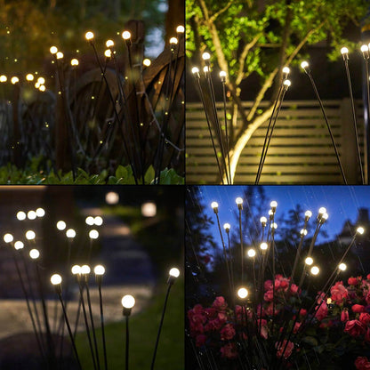 Swinging Fireflies Solar Outdoor Lighting