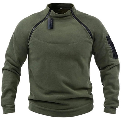 Tactical fleece jacket for men