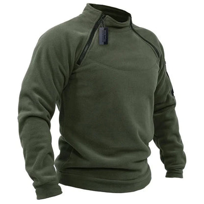 Tactical fleece jacket for men