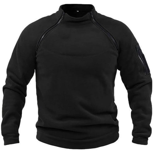 Tactical fleece jacket for men