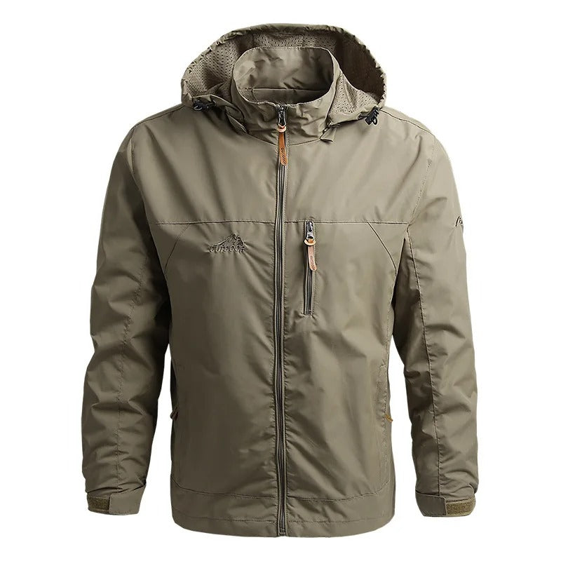 Tactical windbreaker jacket for men