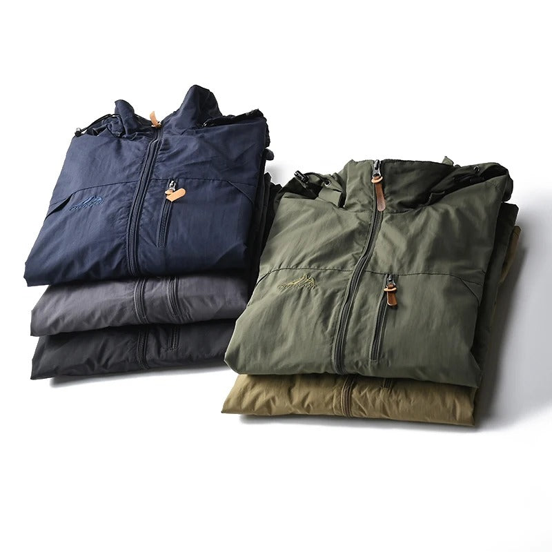 Tactical windbreaker jacket for men