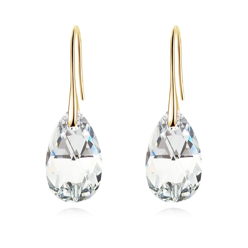 Teardrop Crystal Earrings