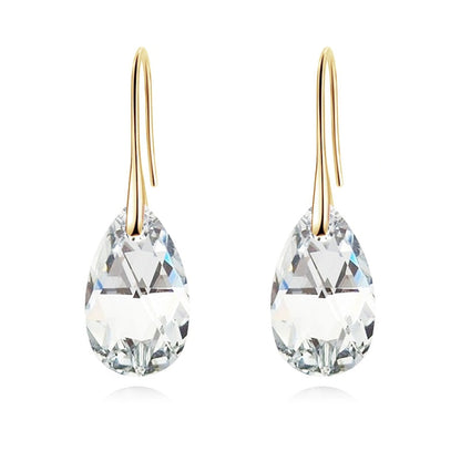 Teardrop Crystal Earrings