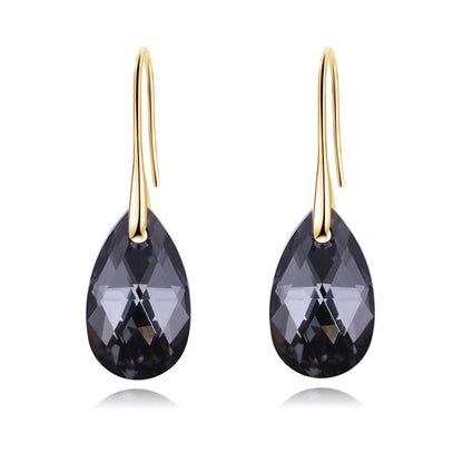Teardrop Crystal Earrings