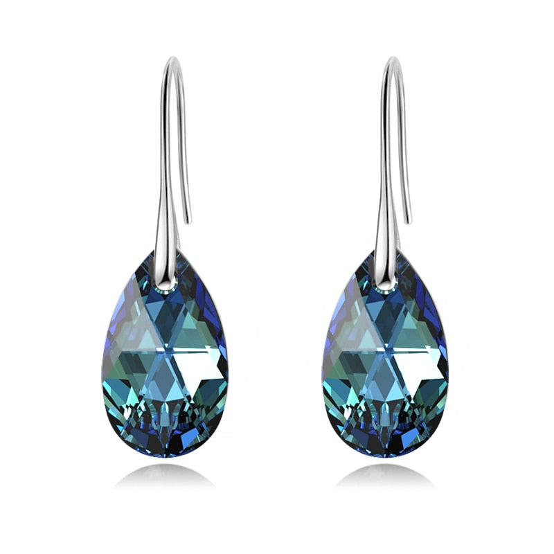 Teardrop Crystal Earrings