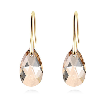 Teardrop Crystal Earrings