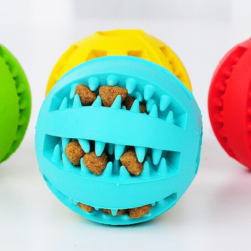 Teeth Cleaning Treat Dispenser Ball