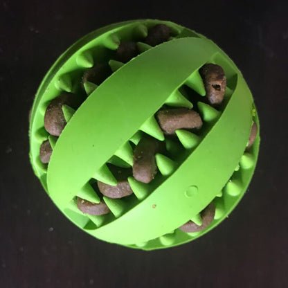 Teeth Cleaning Treat Dispenser Ball
