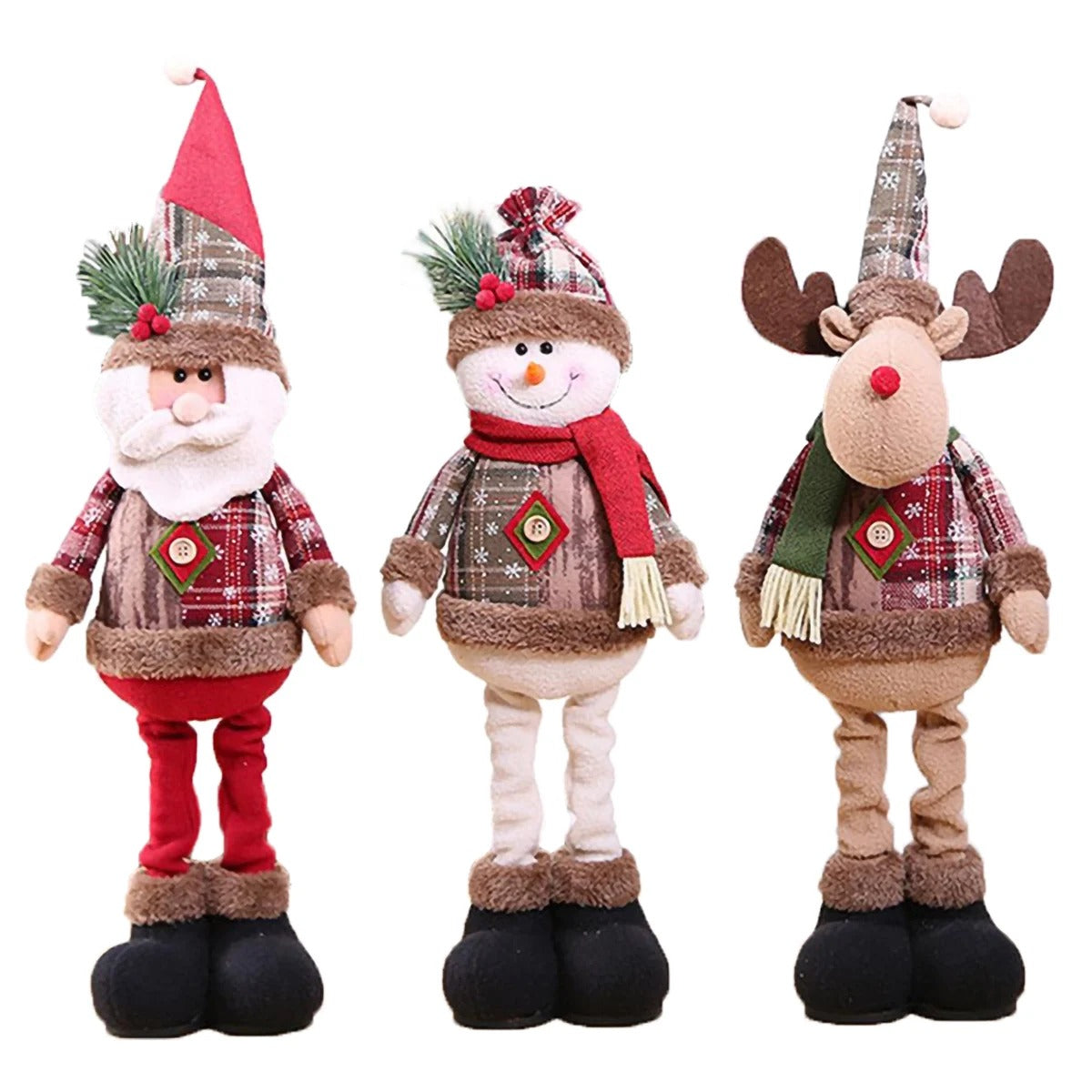 Telescopic Christmas doll