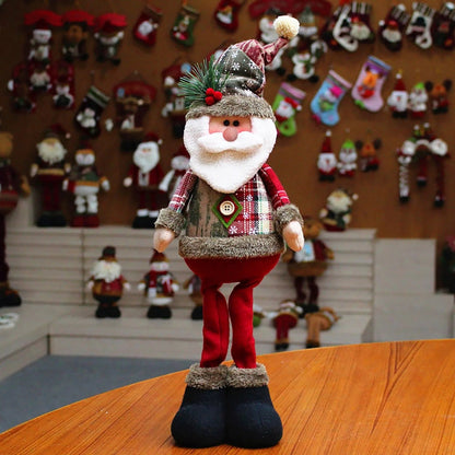 Telescopic Christmas doll