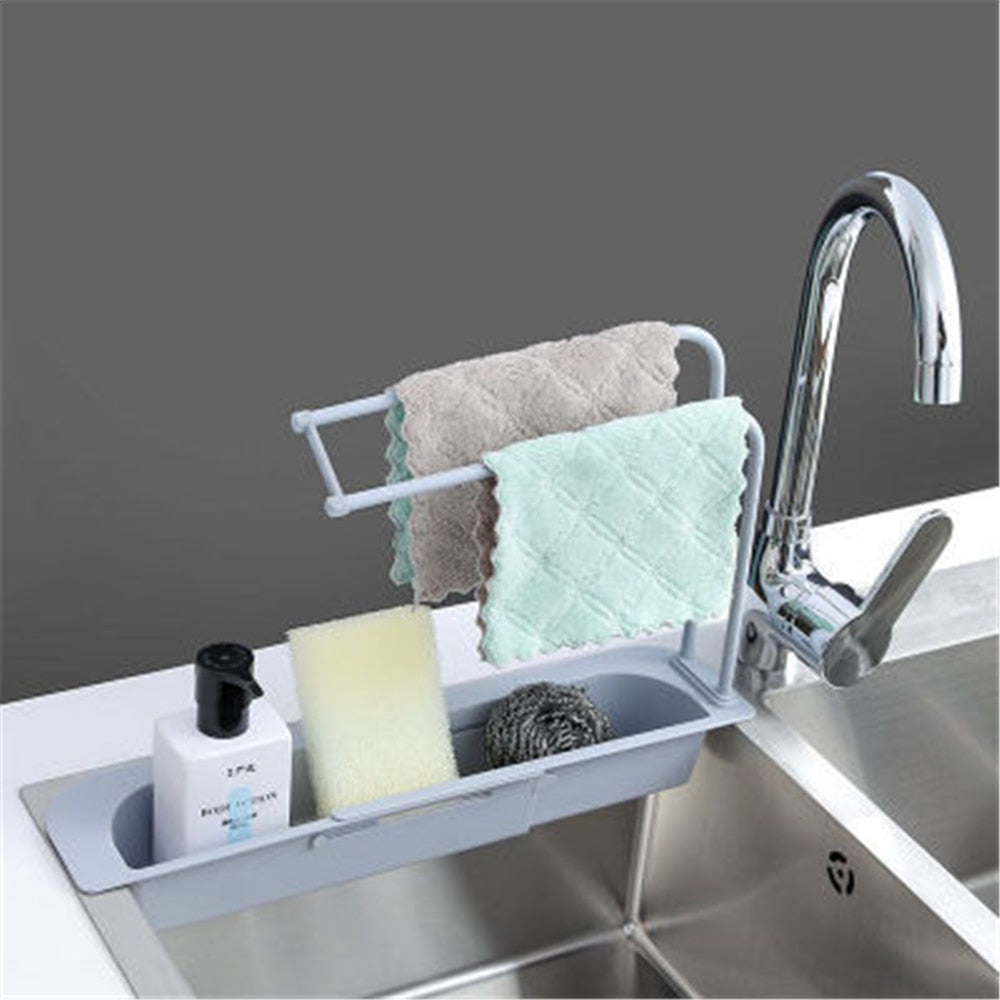 Telescopic Kitchen Drain Rack