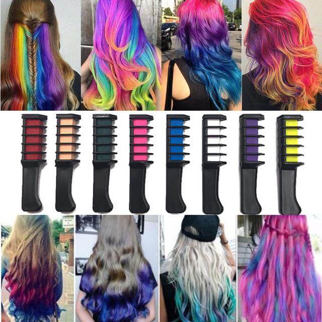 Temporary Hair Dye Comb