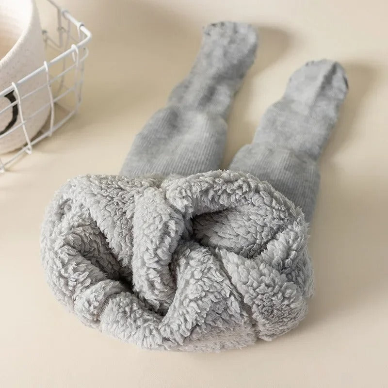 Thick cotton winter tights for children