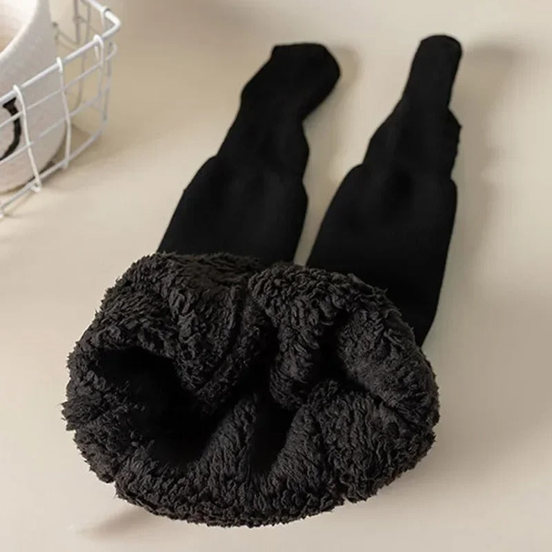 Thick cotton winter tights for children