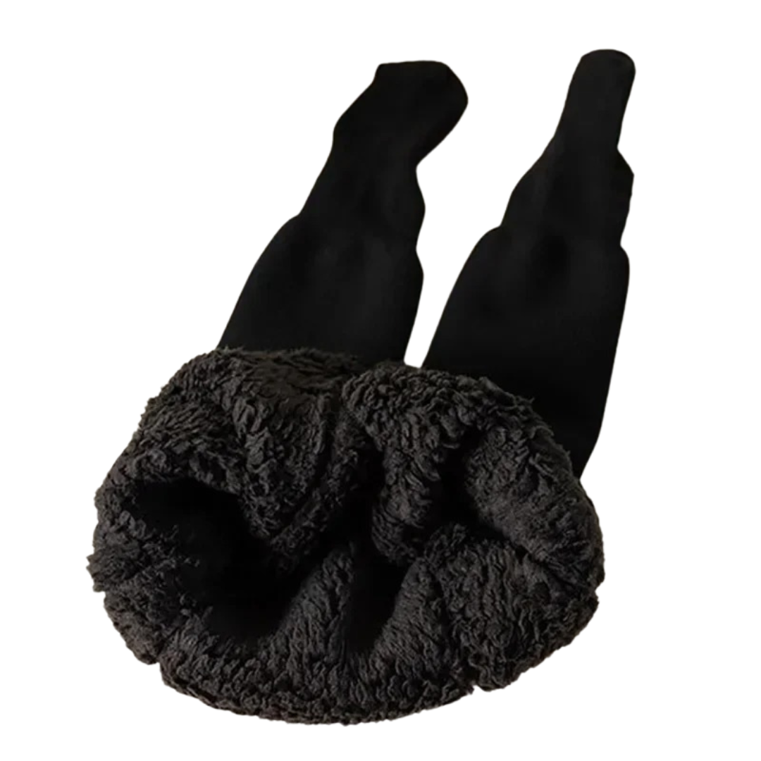 Thick cotton winter tights for children