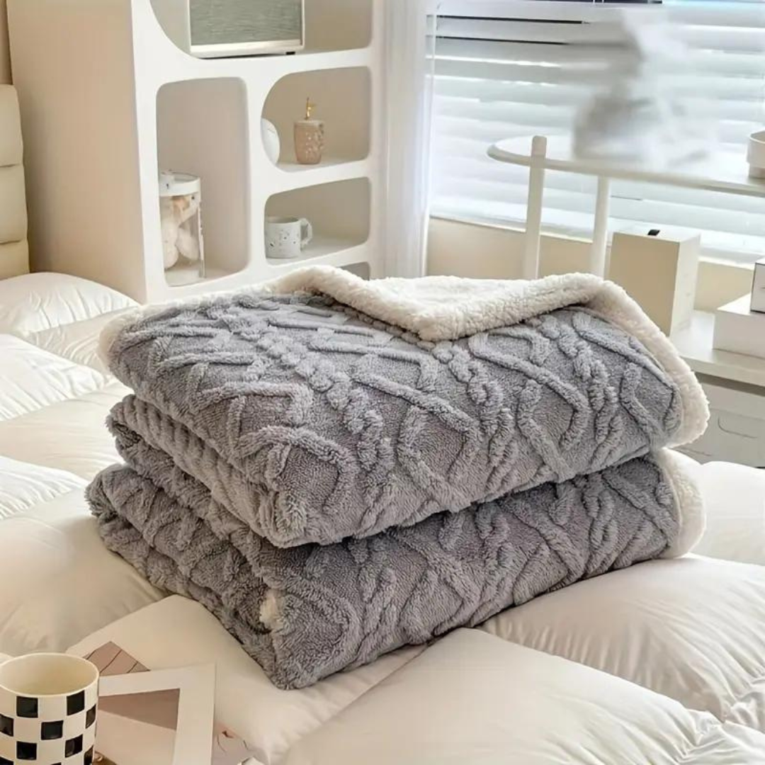 Thick warm blanket for the home