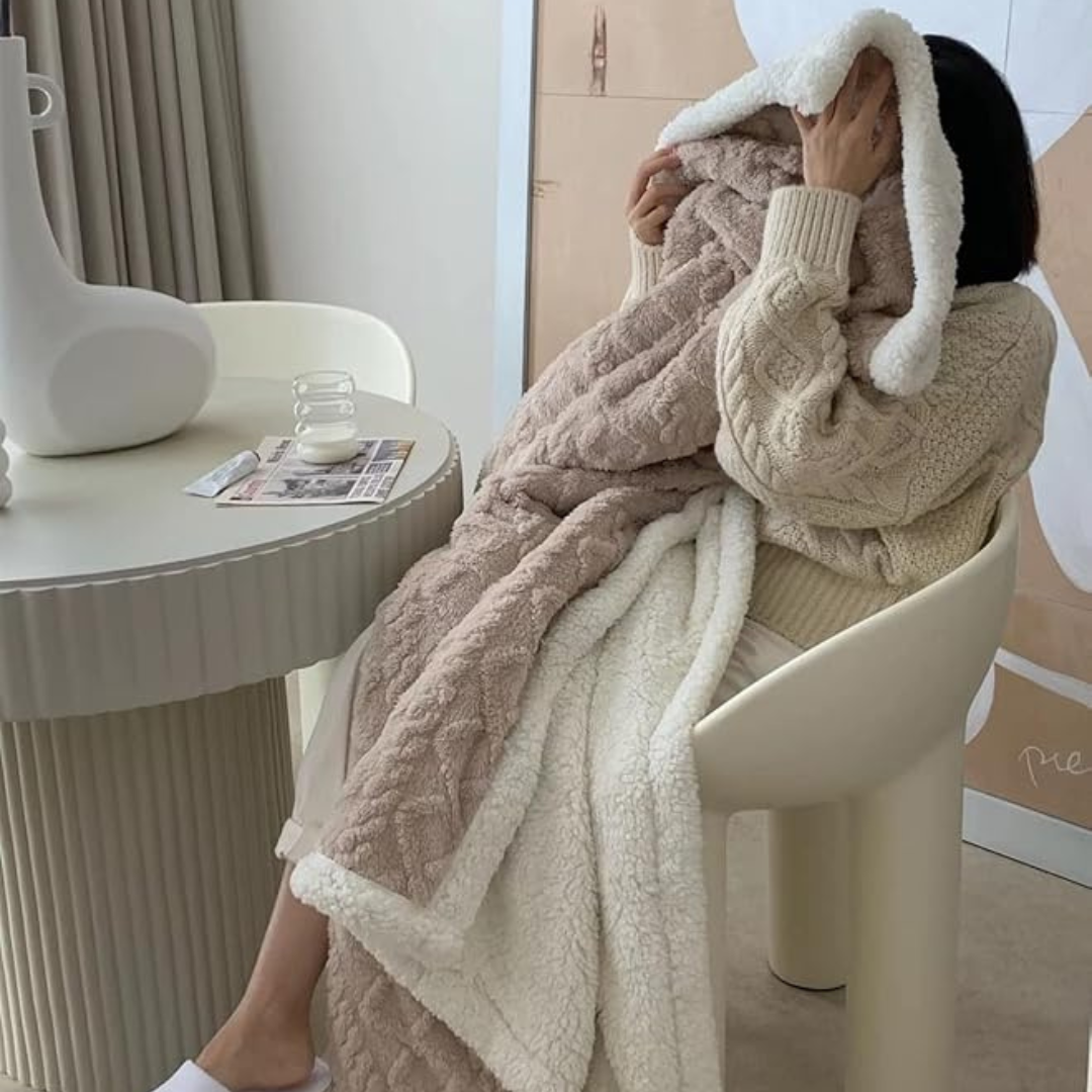 Thick warm blanket for the home