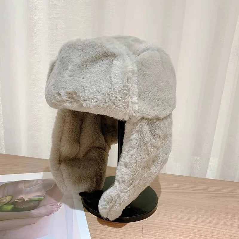 Thickened warm hat for ladies