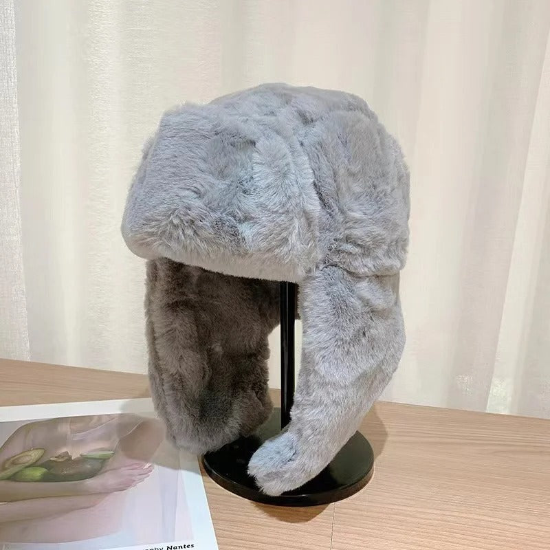 Thickened warm hat for ladies