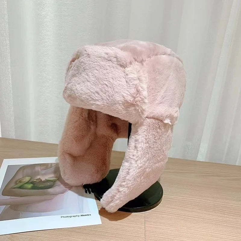 Thickened warm hat for ladies