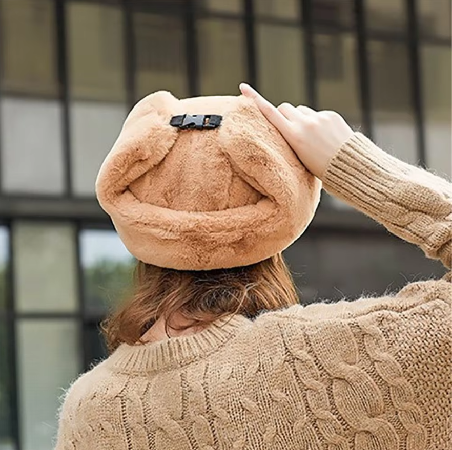 Thickened warm hat for ladies