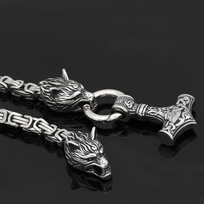 Thor Hammer Pendant Necklace