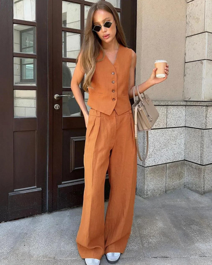 Timeless Cardigan & Pants Set