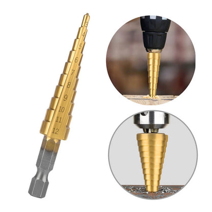 Titanium-coated bit set