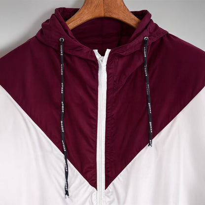 Two-tone Windbreaker Jacket