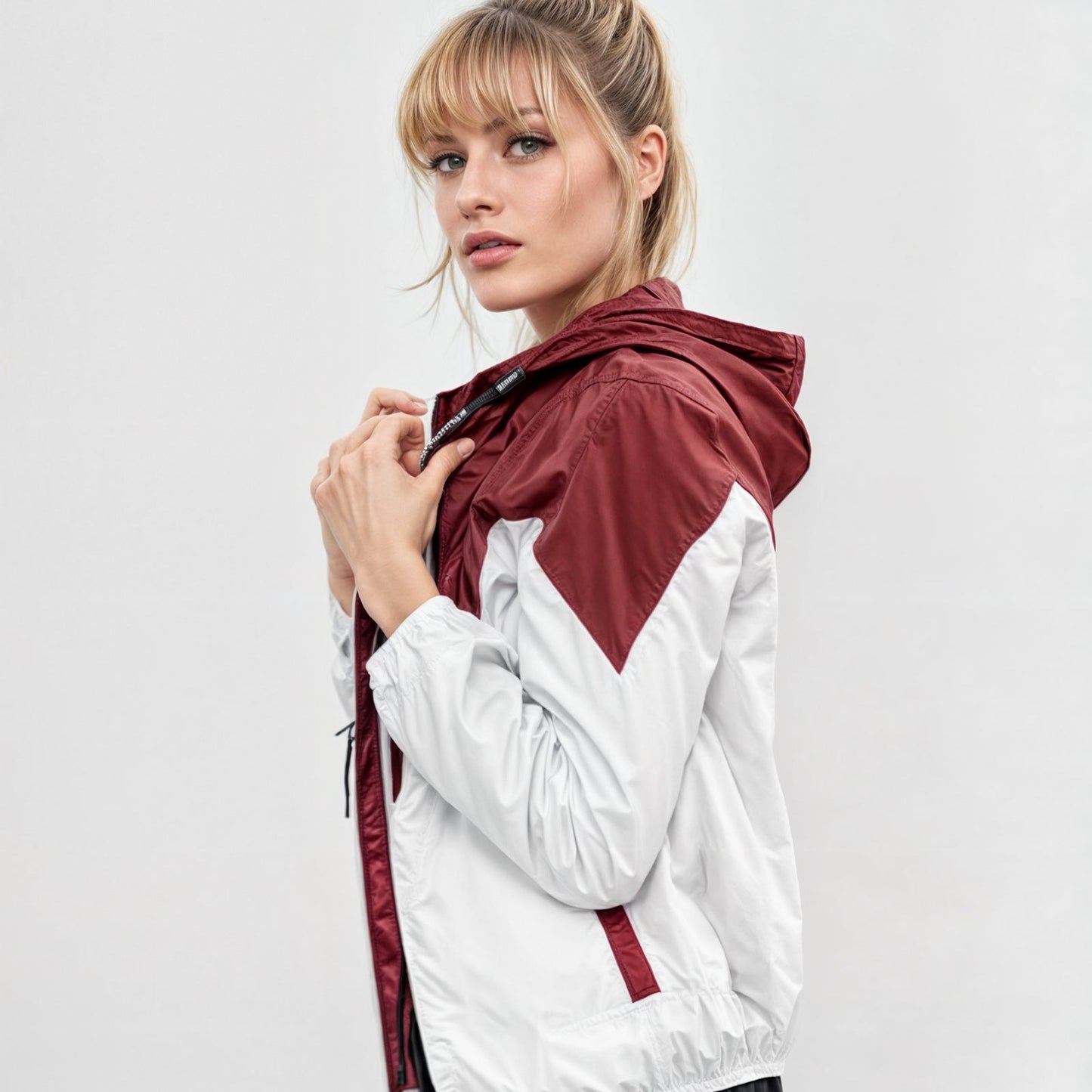Two-tone Windbreaker Jacket