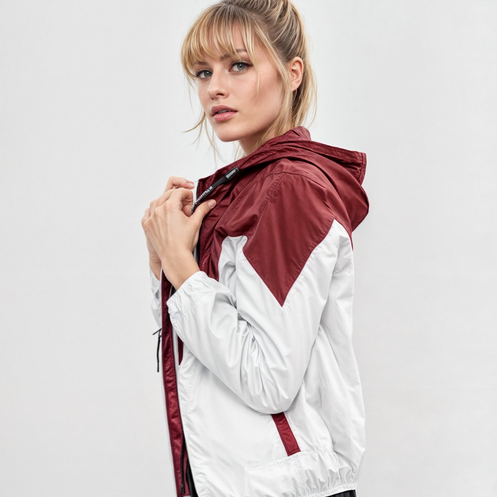 Two-tone Windbreaker Jacket
