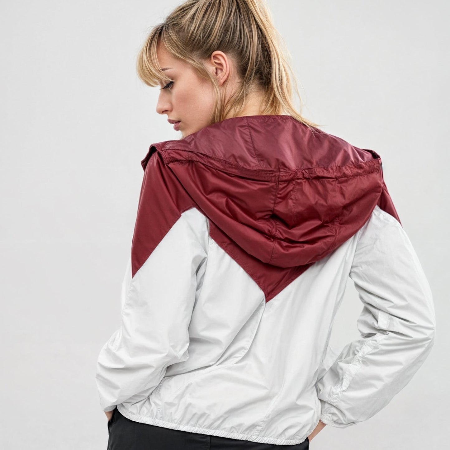 Two-tone Windbreaker Jacket