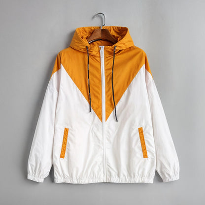 Two-tone Windbreaker Jacket