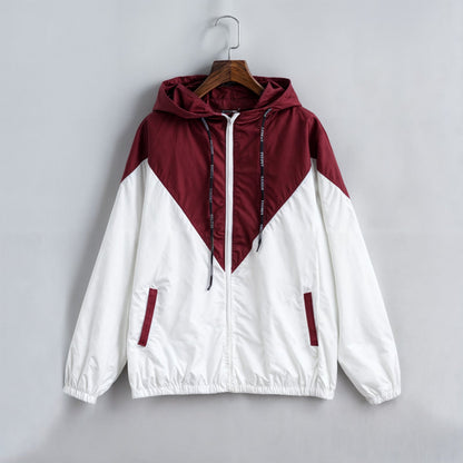Two-tone Windbreaker Jacket